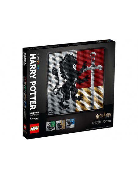 Lego Art, Stemele Caselor de la Hogwarts,31201