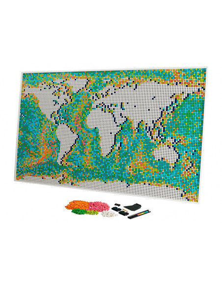 Lego Art, Harta lumii,31203