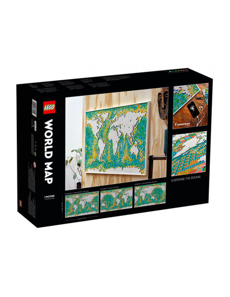 Lego Art, Harta lumii,31203