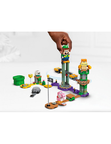 Lego Super Mario, Aventurile lui Luigi - set de baza,71387