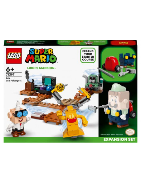 Lego Super Mario, Set de extindere Luigi's Mansion - Laborator