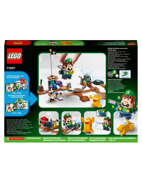Lego Super Mario, Set de extindere Luigi's Mansion - Laborator