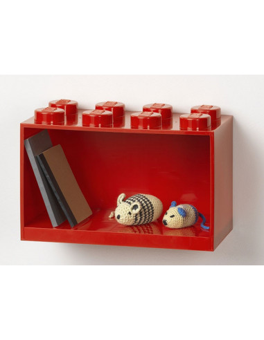 Raft Caramida LEGO 2x4 - Rosu,41151730