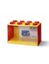 Raft Caramida LEGO 2x4 - Rosu,41151730