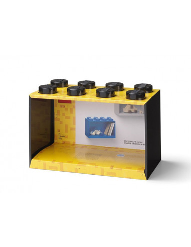 Raft Caramida LEGO 2x4 - Negru,41151733
