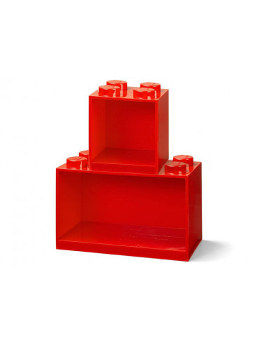 Set 2 rafturi Caramida LEGO - Rosu,41171730