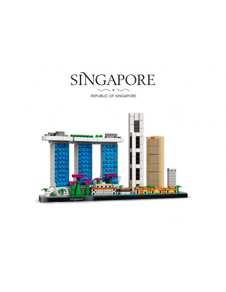 Lego Arhitecture, Singapore,21057