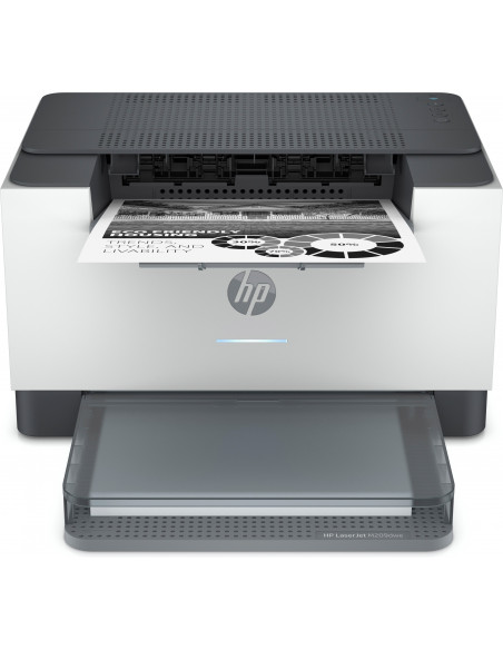 6GW62E,Imprimanta HP LaserJet M209dwe Loyal 6GW62E, Alb cu gri