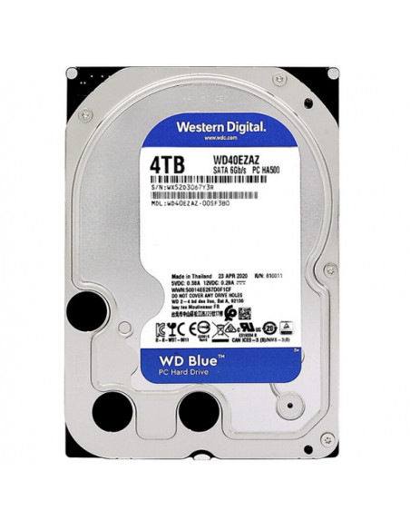 HDD SATA 4TB 6GB/S 256MB/BLUE WD40EZAZ WDC,WD40EZAZ
