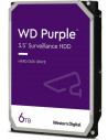 HDD SATA 6TB 6GB/S 128MB/PURPLE WD62PURZ WDC,WD62PURZ