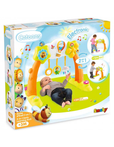Centru de activitati Smoby Cotoons 2 in 1,S7600110221