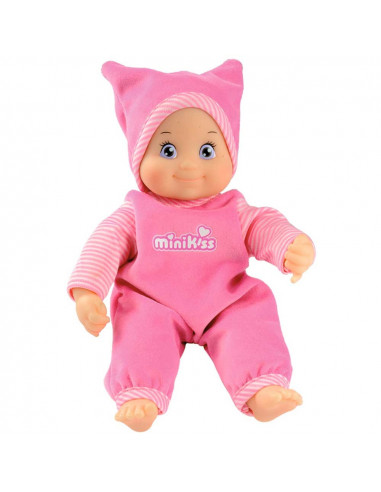 Papusa Smoby Minikiss 27 cm roz,S7600210114