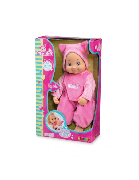 Papusa Smoby Minikiss 27 cm roz,S7600210114