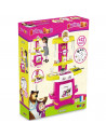 Bucatarie Smoby Masha and The Bear Cooky roz cu