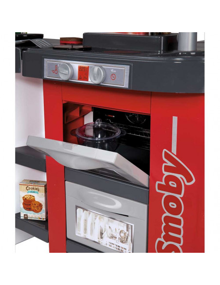 Bucatarie Smoby Tefal Studio XXL Bubble rosu,S7600311025