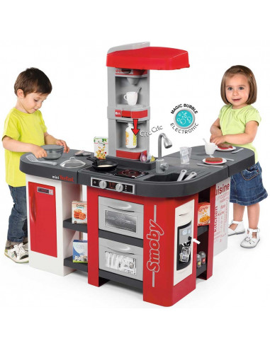 Bucatarie Smoby Tefal Studio XXL Bubble rosu,S7600311025