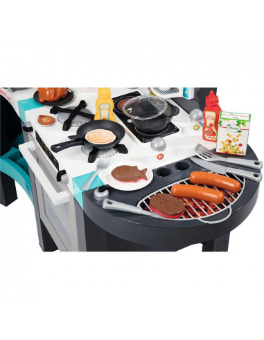 Bucatarie electronica Smoby Tefal French Touch Bubble cu oala