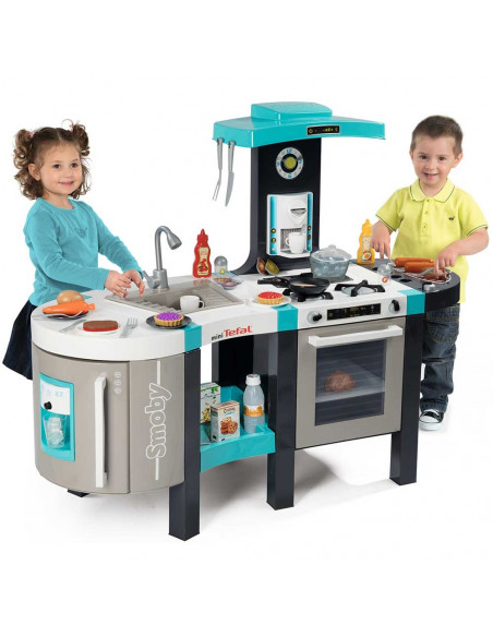 Bucatarie electronica Smoby Tefal French Touch Bubble cu oala