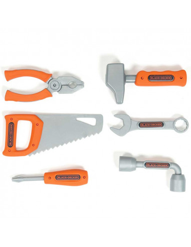 Jucarie Smoby Trusa Black & Decker cu 6 unelte,S7600360101