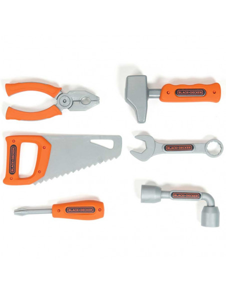 Jucarie Smoby Trusa Black & Decker cu 6 unelte,S7600360101
