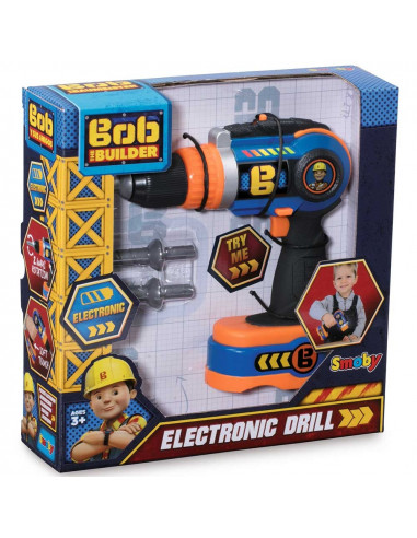 Jucarie Smoby Bormasina electrica Bob Constructorul,S7600360130