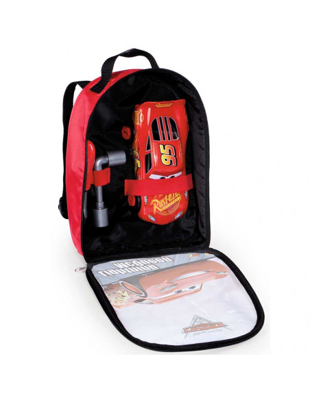 Rucsac Smoby cu unelte si masinuta McQueen,S7600360145