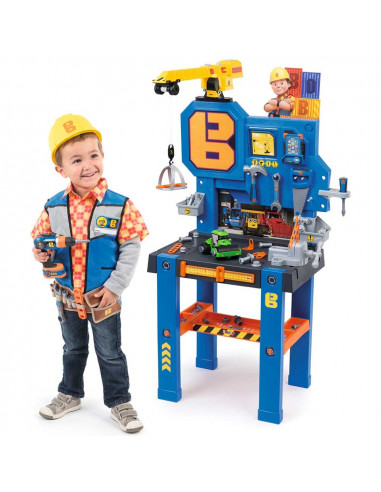Atelier Smoby Bob Constructorul cu accesorii,S7600360715