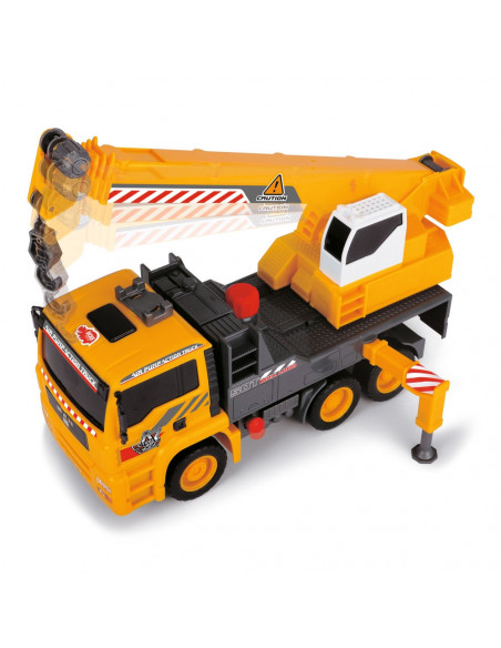 Camion Dickie Toys MAN Air Pump Mobile Crane cu