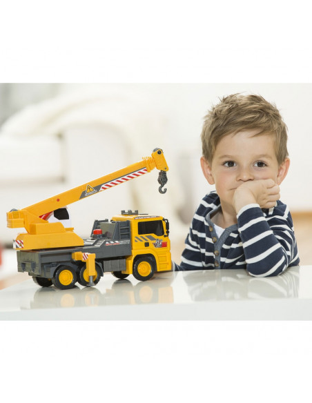 Camion Dickie Toys MAN Air Pump Mobile Crane cu