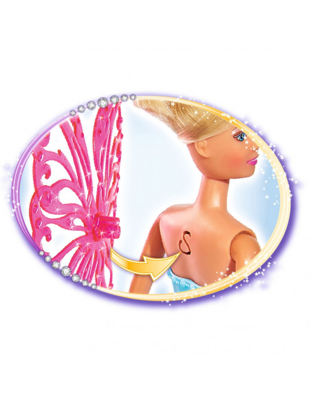 Papusa Simba Steffi Love 29 cm Fairy Friends cu ponei si aripi