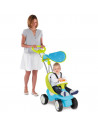 Masinuta de impins Smoby Bubble Go 2 in 1 blue,S7600720101