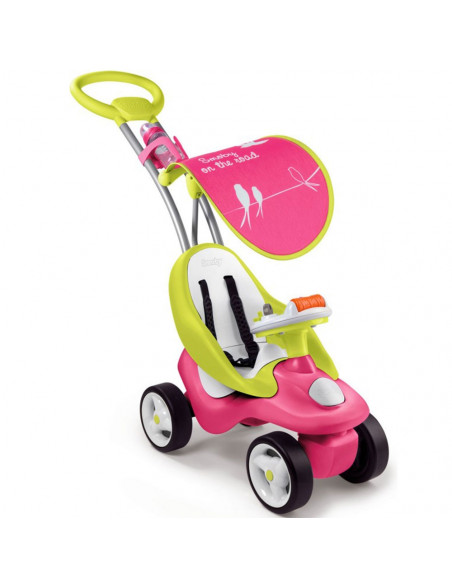 Masinuta de impins Smoby Bubble Go 2 in 1 pink,S7600720102