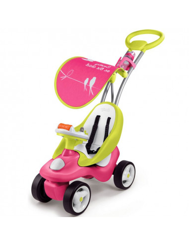 Masinuta de impins Smoby Bubble Go 2 in 1 pink,S7600720102