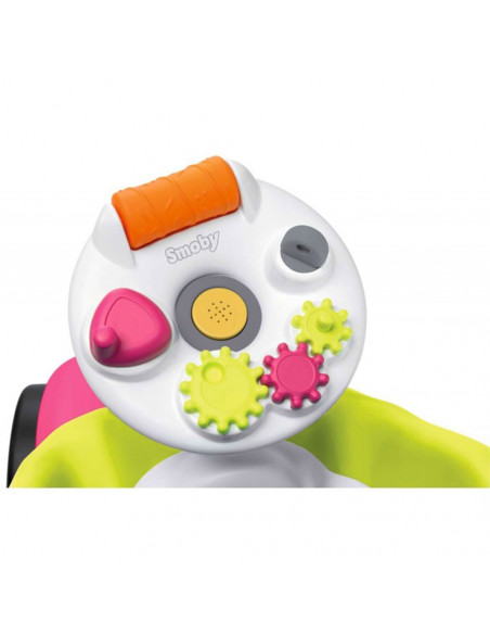 Masinuta de impins Smoby Bubble Go 2 in 1 pink,S7600720102
