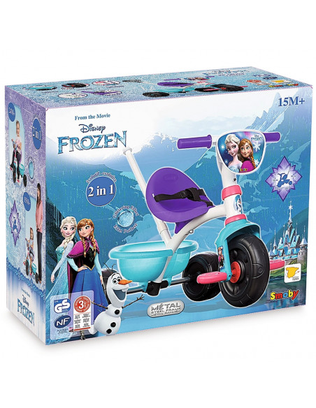 Tricicleta Smoby Be Fun Frozen,S7600740309