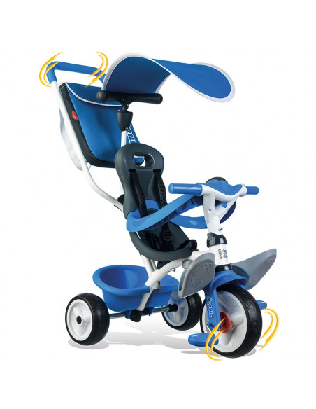 Tricicleta Smoby Baby Balade blue,S7600741102