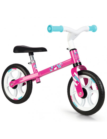 Bicicleta fara pedale Smoby First Bike pink,S7600770205
