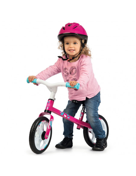 Bicicleta fara pedale Smoby First Bike pink,S7600770205