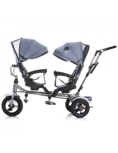 Tricicleta gemeni Chipolino Tandem multicolor,TRKTA0185MC