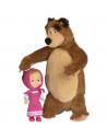 Set Simba Masha and The Bear papusa Masha 12 cm si ursulet de