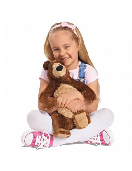 Jucarie de plus Simba Masha and the Bear, Bean Bag Bear 43