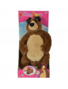 Jucarie de plus Simba Masha and the Bear, Bean Bag Bear 43