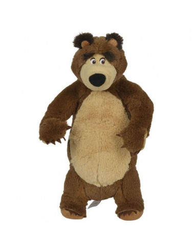 Jucarie de plus Simba Masha and the Bear, Bean Bag Bear in