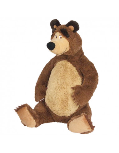 Jucarie de plus Simba Masha and the Bear, Bean Bag Bear sezand