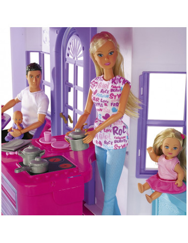 Casuta pentru papusi Simba Steffi Love My Dreamhouse cu