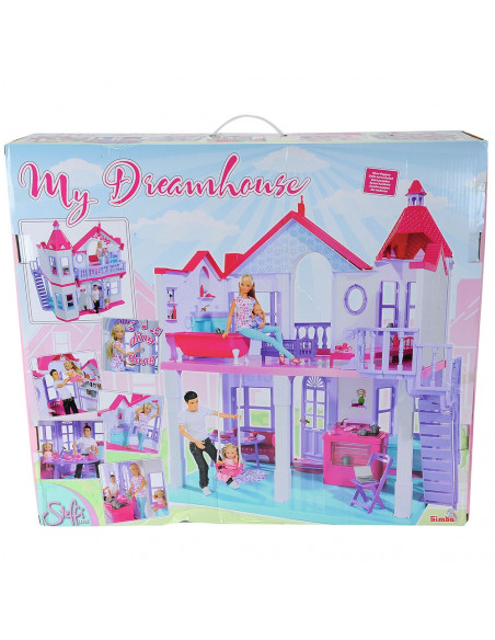 Casuta pentru papusi Simba Steffi Love My Dreamhouse cu