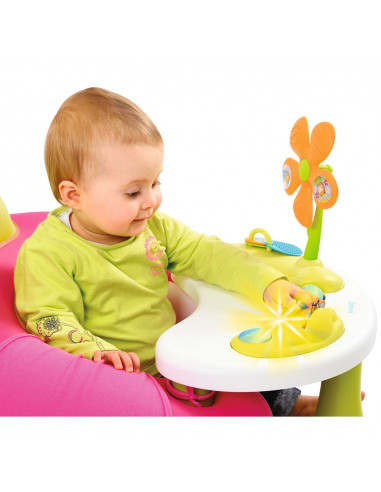 Centru de activitati Smoby Cotoons Cosy pink,S7600110211