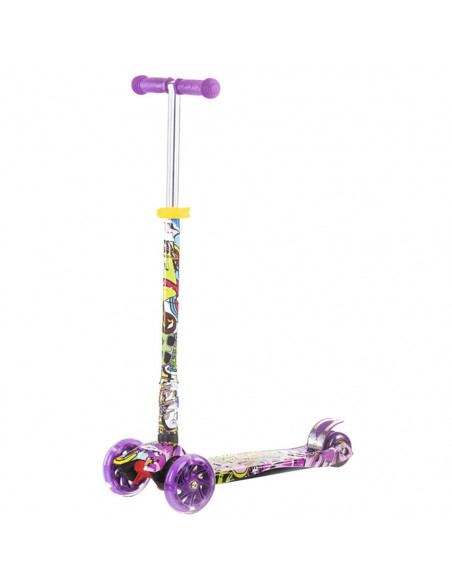 Trotineta Chipolino Croxer Evo purple grafitti,DSCRE0197PG