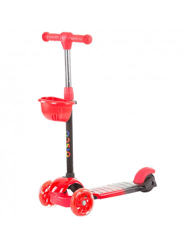 Trotineta Chipolino Disco red black,DSDIS0194RB