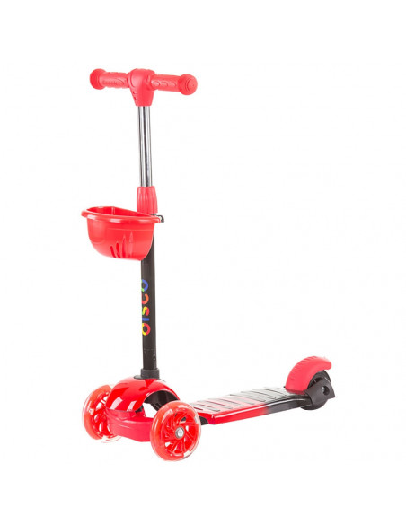 Trotineta Chipolino Disco red black,DSDIS0194RB